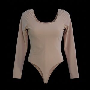 Leith Cream Long Sleeve Bodysuit
